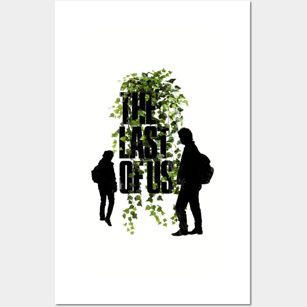 The Last of us Ellie and Joel Print Wall Art by Buff Geeks Art